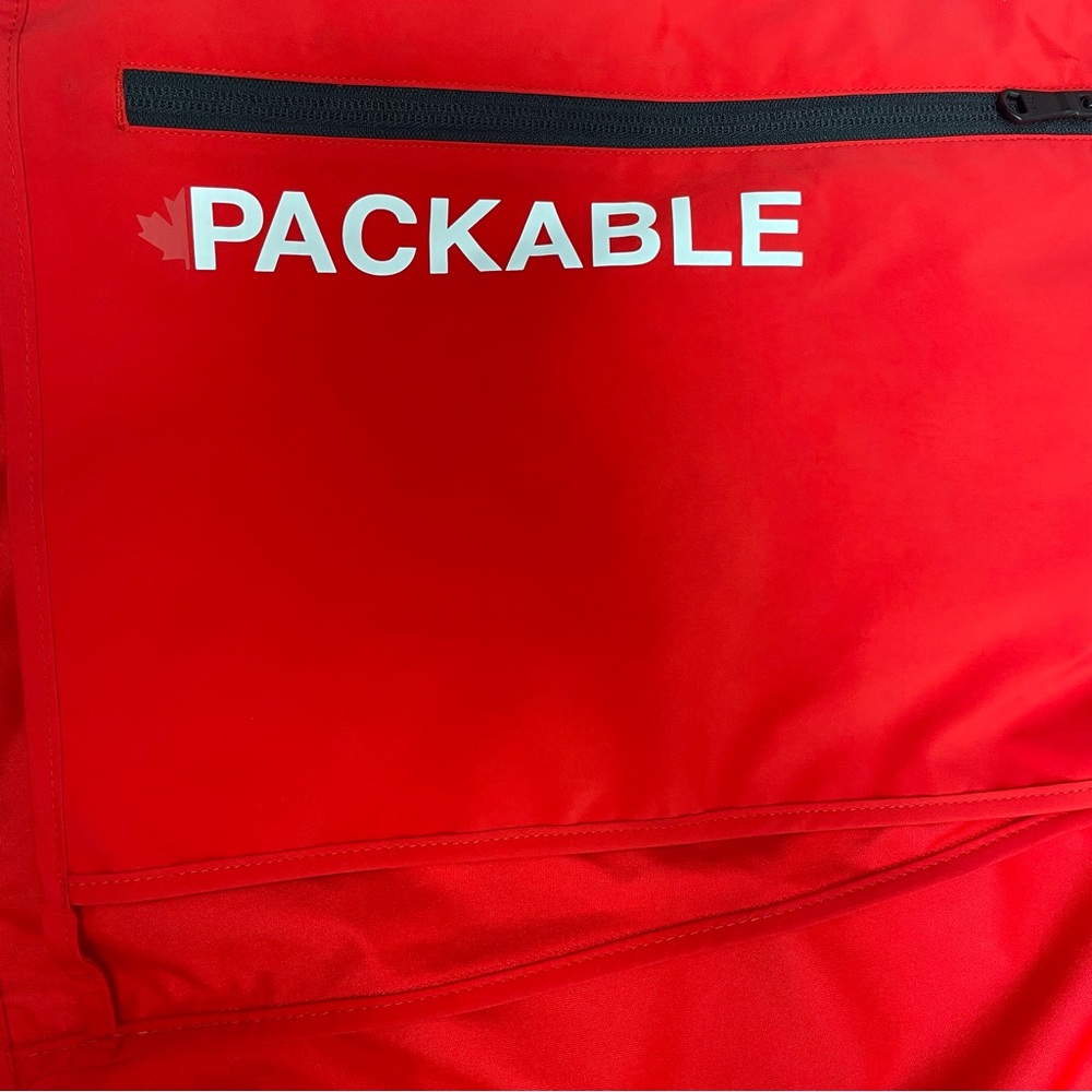 PAJAR M Women's Red Hooded Jacket - Picture 7 of 7